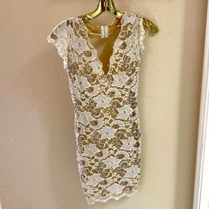 White Mini Miami Holt dress